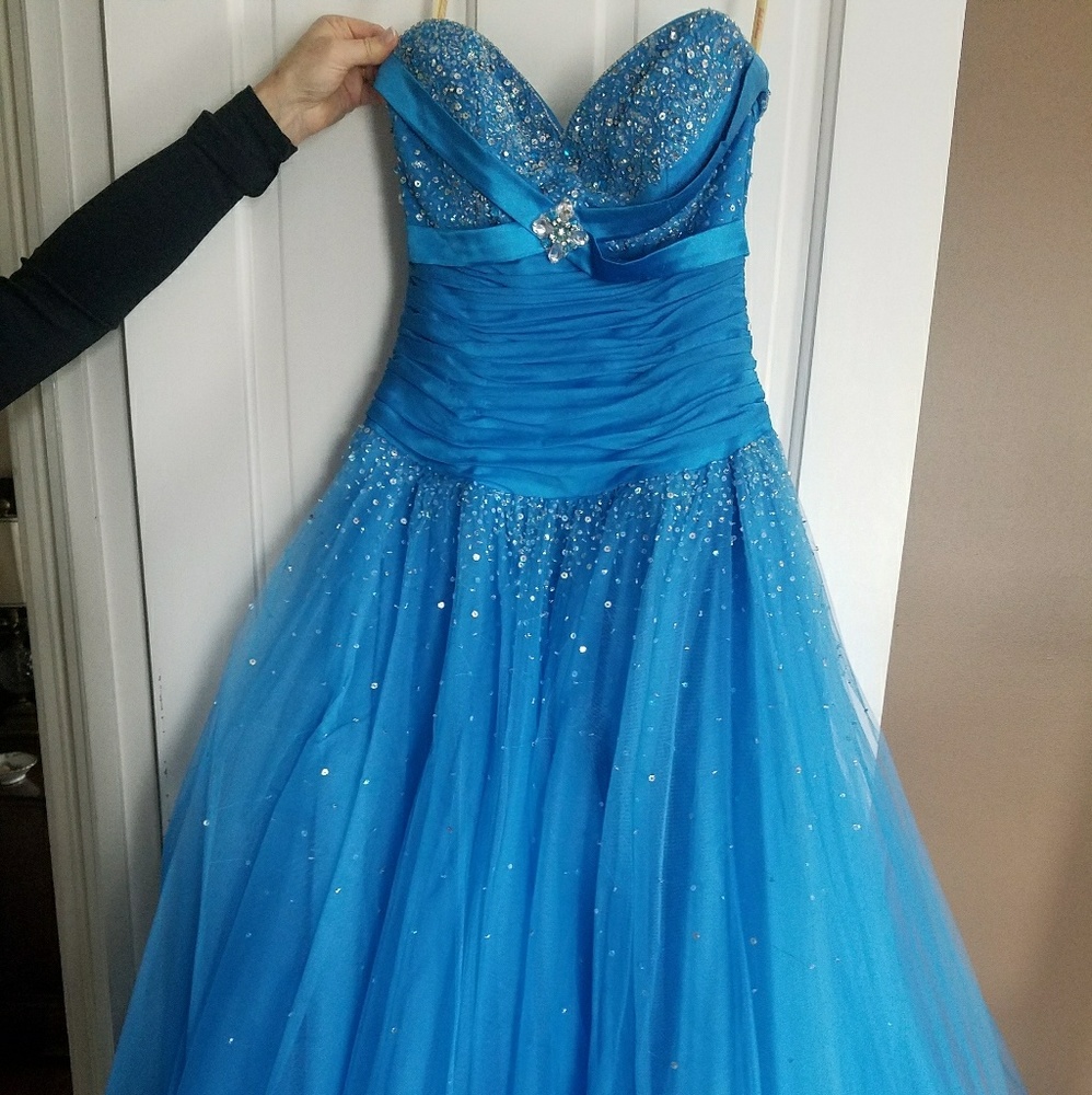 Blue Prom Dress